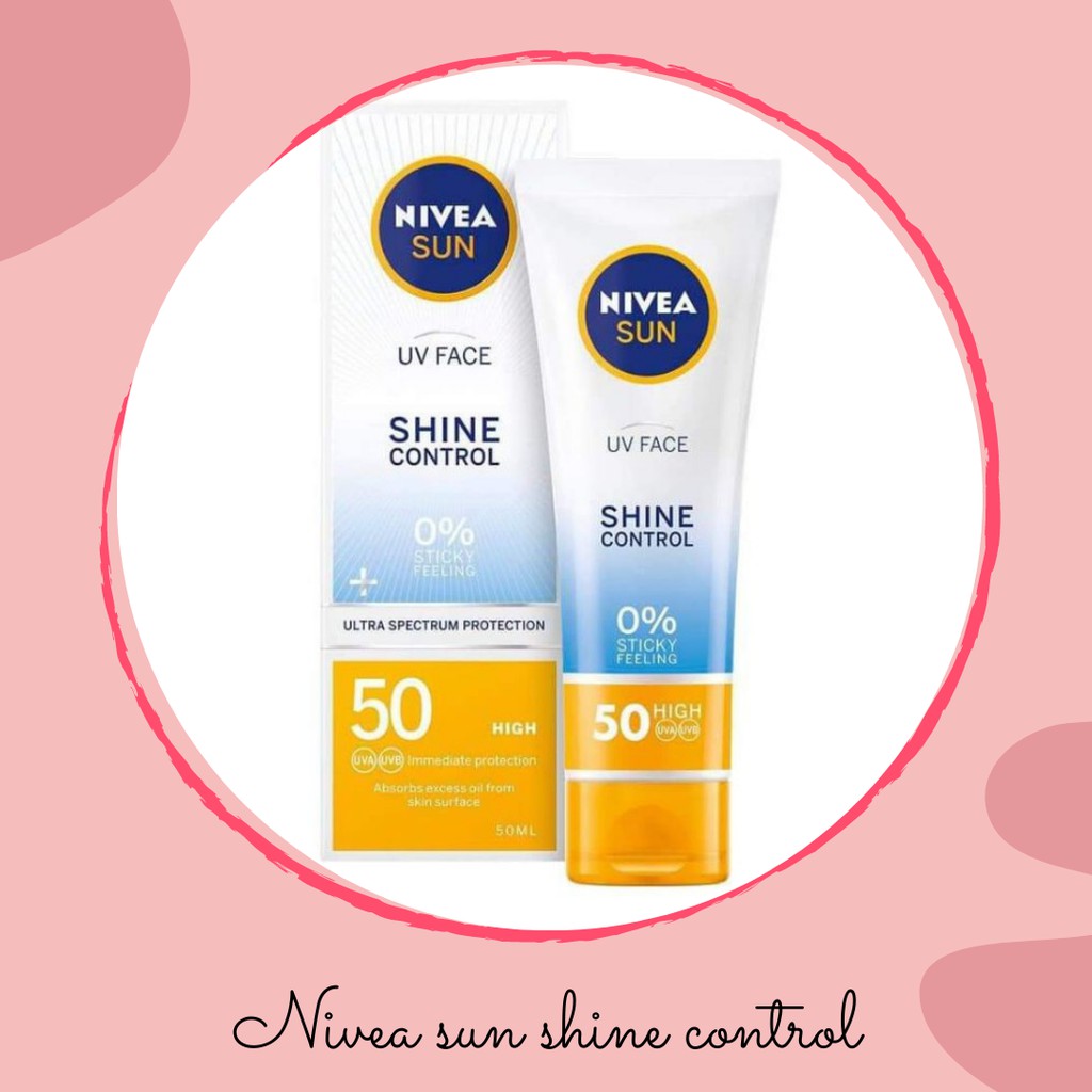 Kem Chống Nắng Nivea Shine Control Spf50