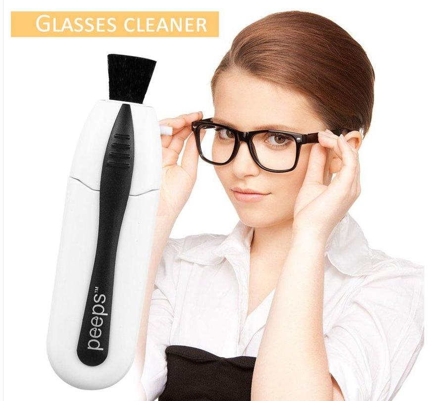 [HCM] - Dụng Cụ Lau Kính Peeps Glasses Cleaner - WorldMart