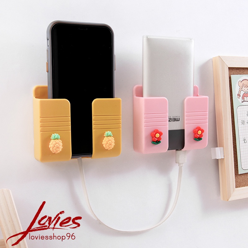 Kệ Dán Tường Để Điện Thoại, Remote, Đồ Dùng Đa Năng