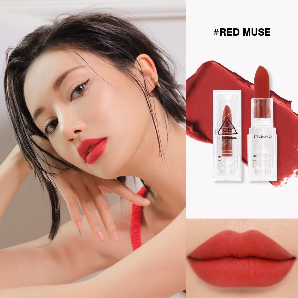 Son Thỏi Vỏ Trong 3CE Soft Matte Lipstick 3.5g