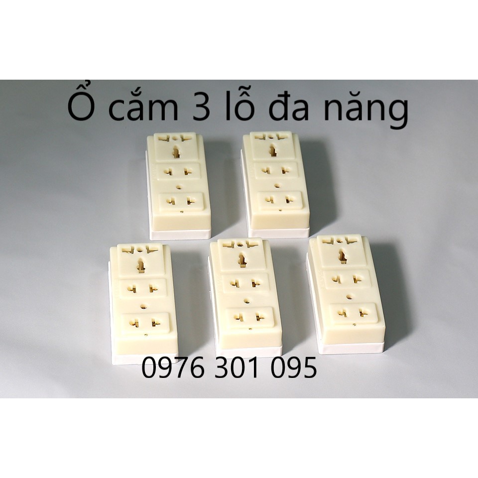 Ổ Cắm Không Dây Giá Rẻ 2/3/4 lỗ