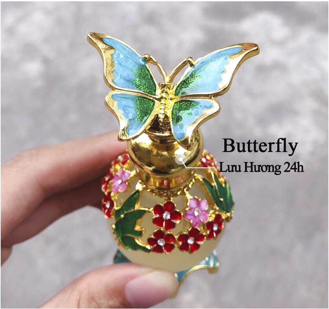 Tinh Dầu Nước Hoa Cao Cấp 20ml Mùi Sang Trọng Siêu Lưu Hương Butterfly Pink ROSE OF NO MANS LAND