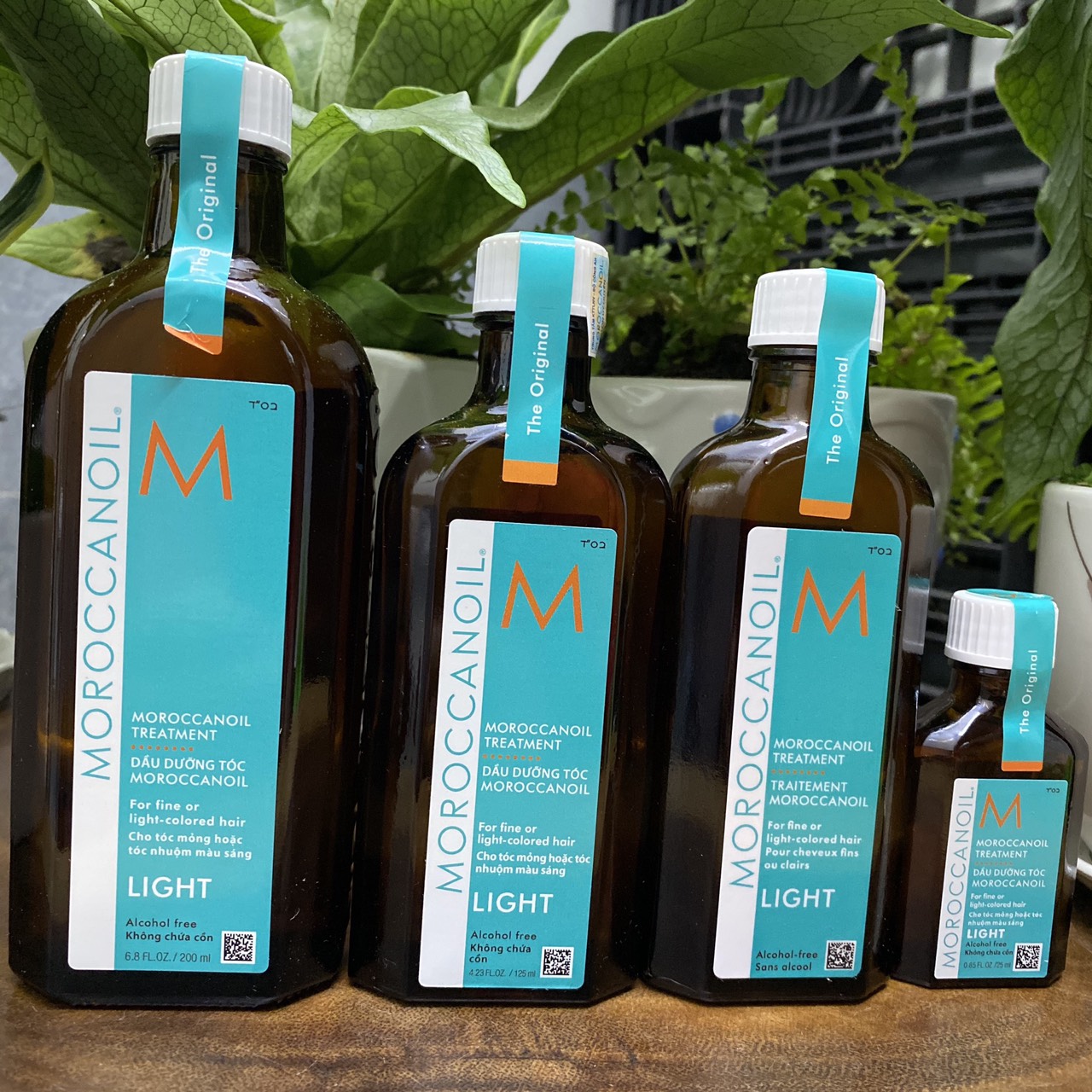 [HCM]Tinh dầu dưỡng tóc Moroccanoil Treatment Light 25ml