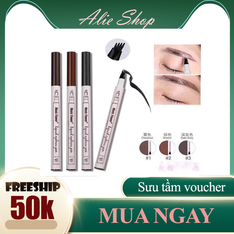 Chì Kẻ Mày Phẩy Sợi 4D Điêu Khắc