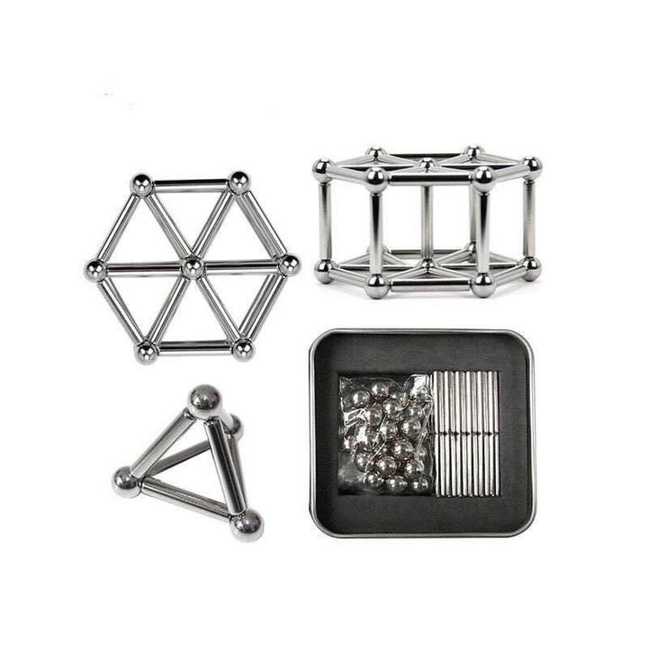 Bộ Đồ Chơi Xếp Que Nam Châm