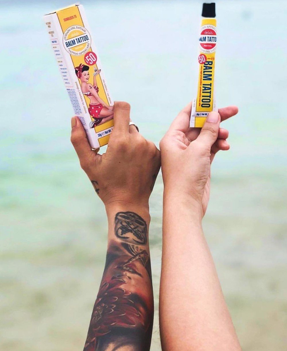 Dưỡng hình sau xăm Balm sunblock 30g
