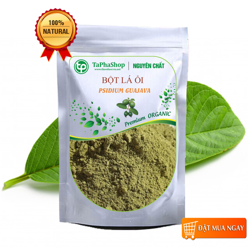 Bột lá ổi nguyên chất 100g