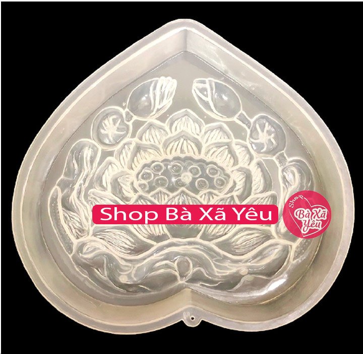 Khuôn rau câu hoa sen 20cm