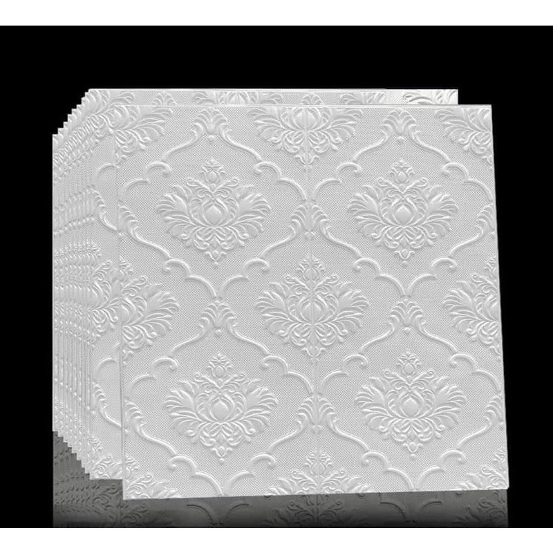 Xốp Dán Tường Giả Da Tân Cổ Điển KT 70x77 Dày 4mm