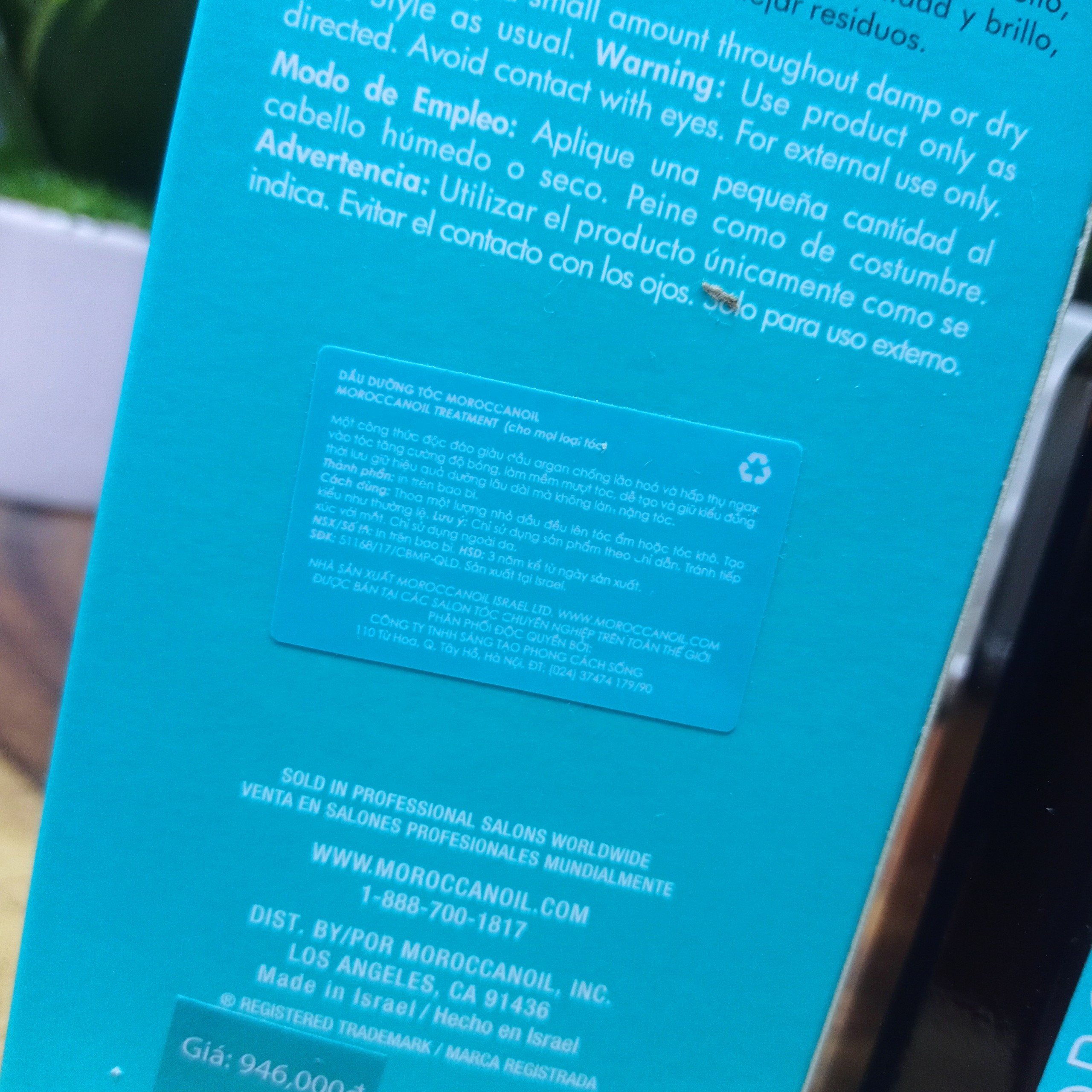 Tinh Dầu Dưỡng Tóc Moroccanoil Treatment 125ml