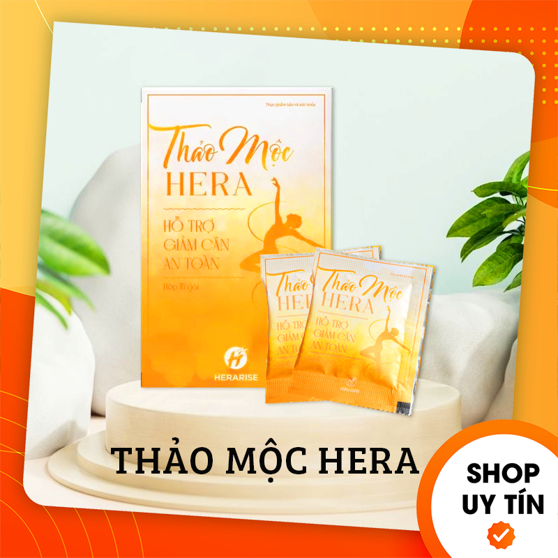 Trà thảo mộc giảm cân hera plus phiên bản mới