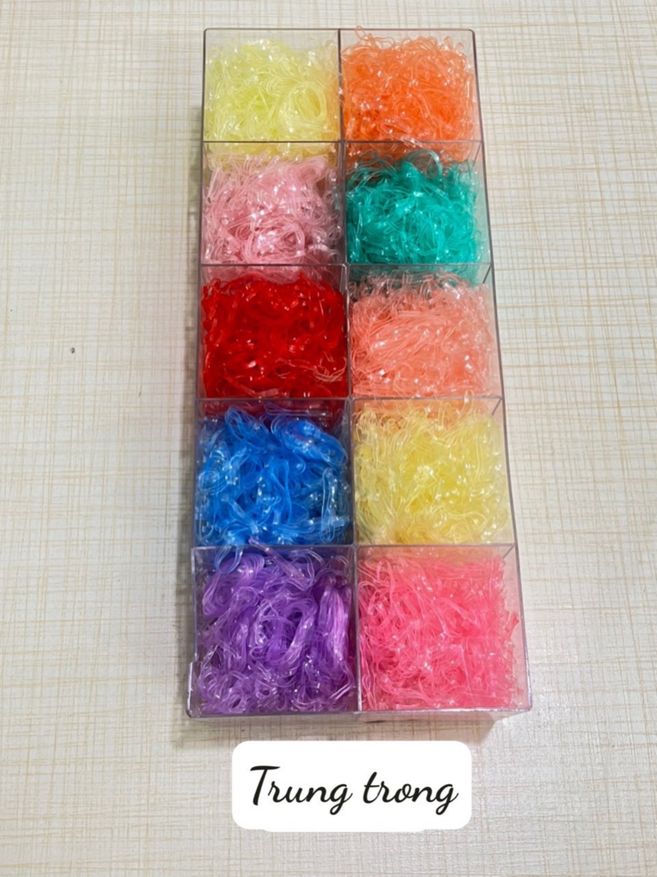 Sỉ 1kg thun buộc tóc thái siêu dẻo dai