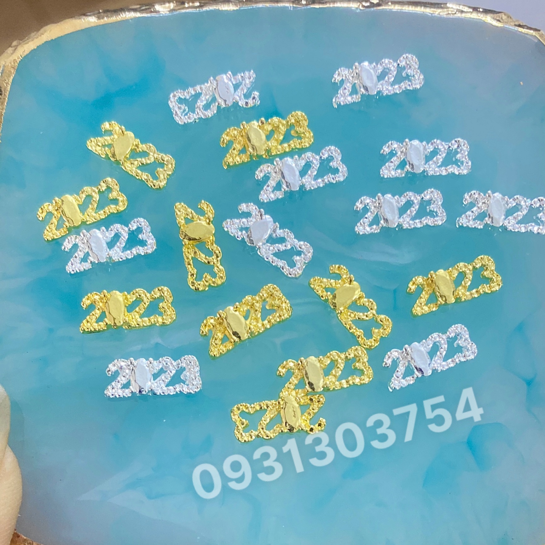 Charm tết 2023 ,phụ kiện trang trí móng - nail937