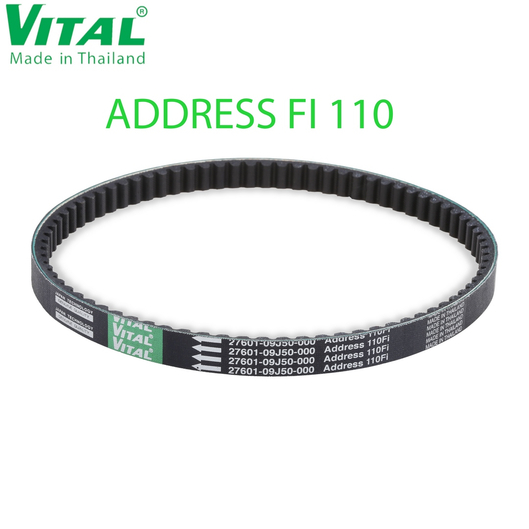 [HCM]Dây curoa Address FI 110 - Day Curoa VITAL chính hãng Thái Lan chất lượng cao