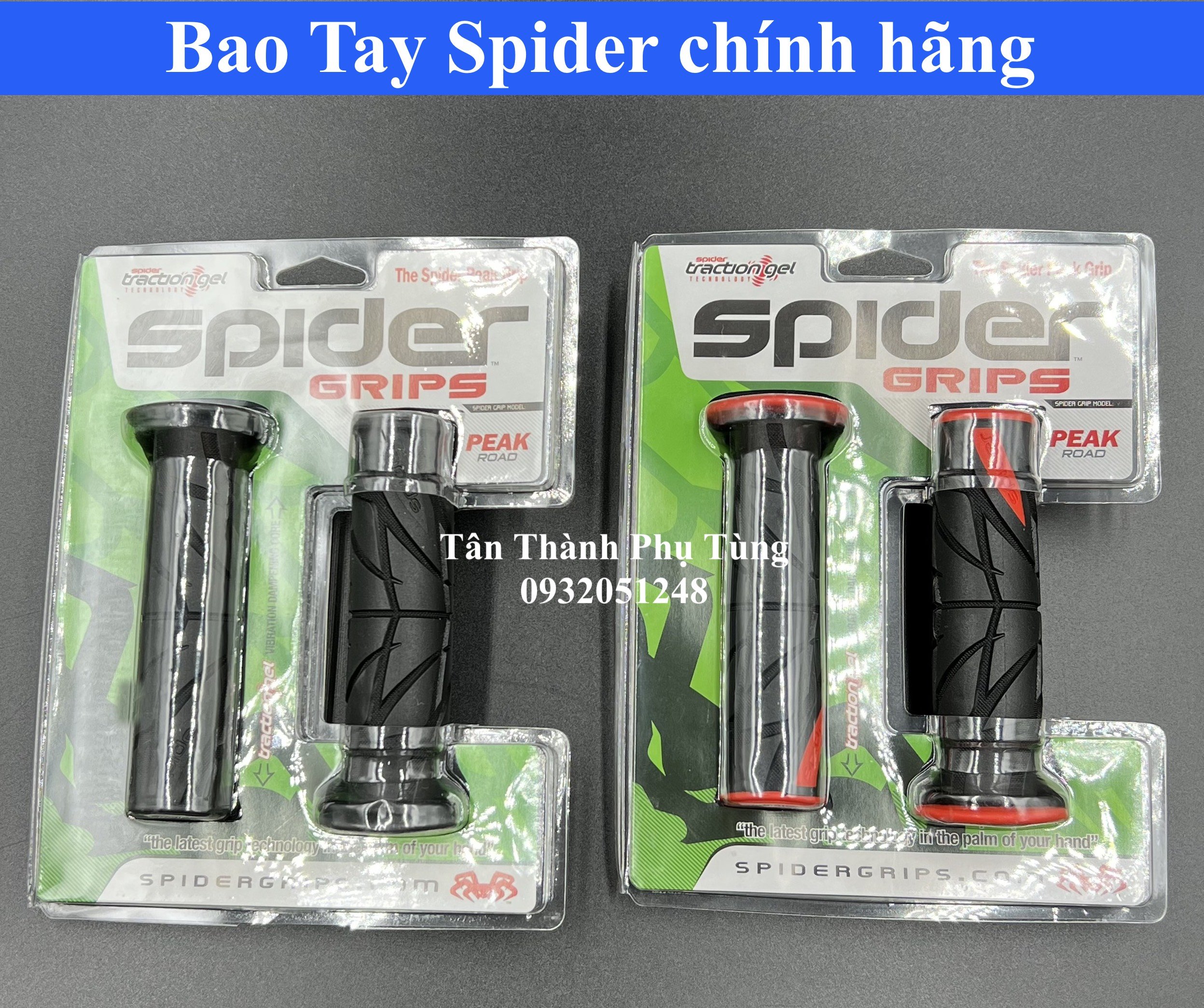 Bao tay Spider chính hãng ( Hàng Real)
