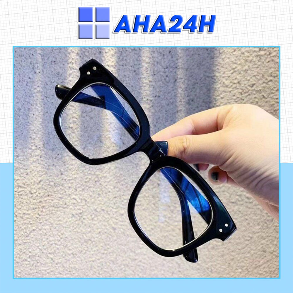 Kính thời trang giả cận nam nữ AH173 Trend lục giác gọng unisex Cực Đẹp