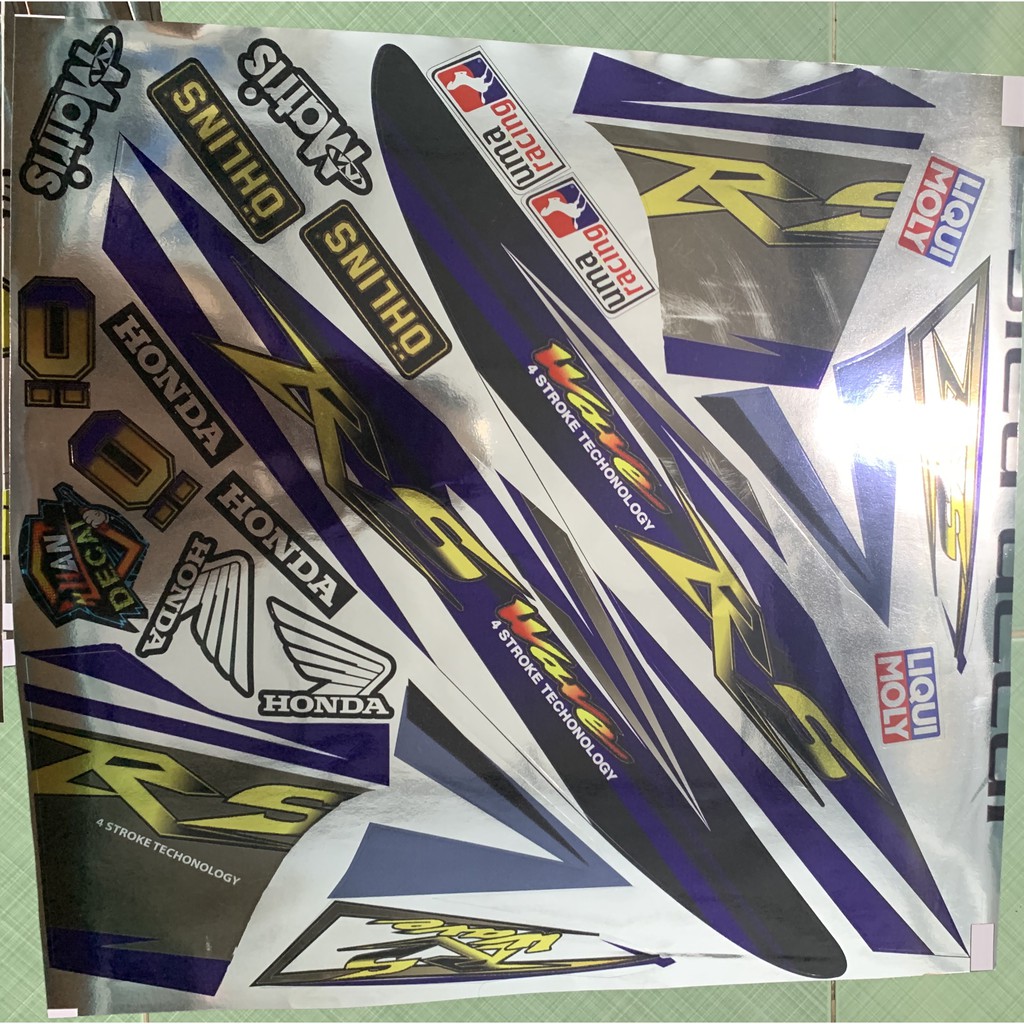 tem wave rs xanh đen crom 2006-2021