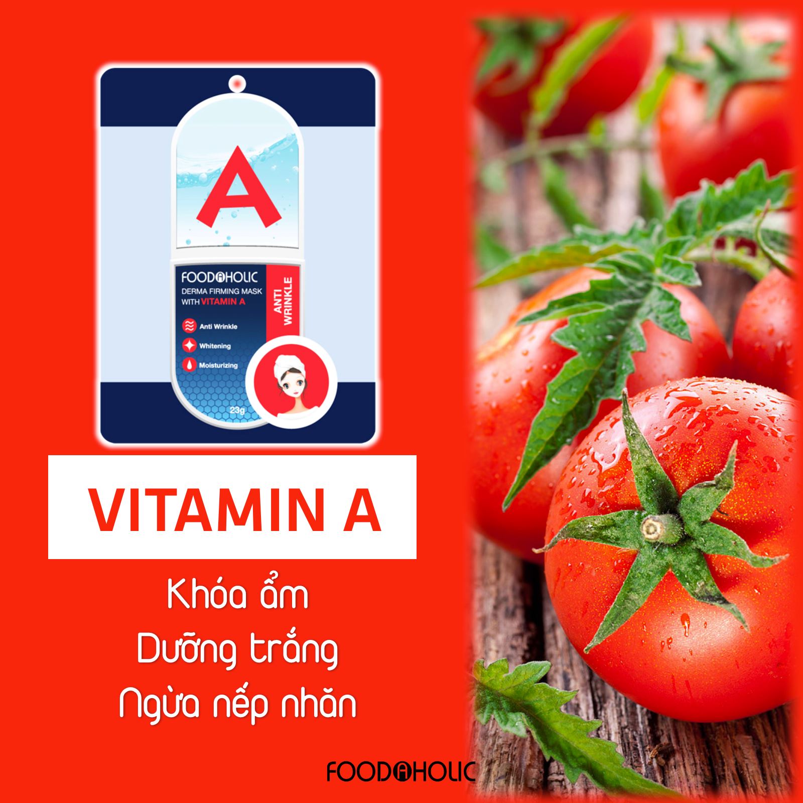 Mặt nạ Foodaholic - Vitamin A