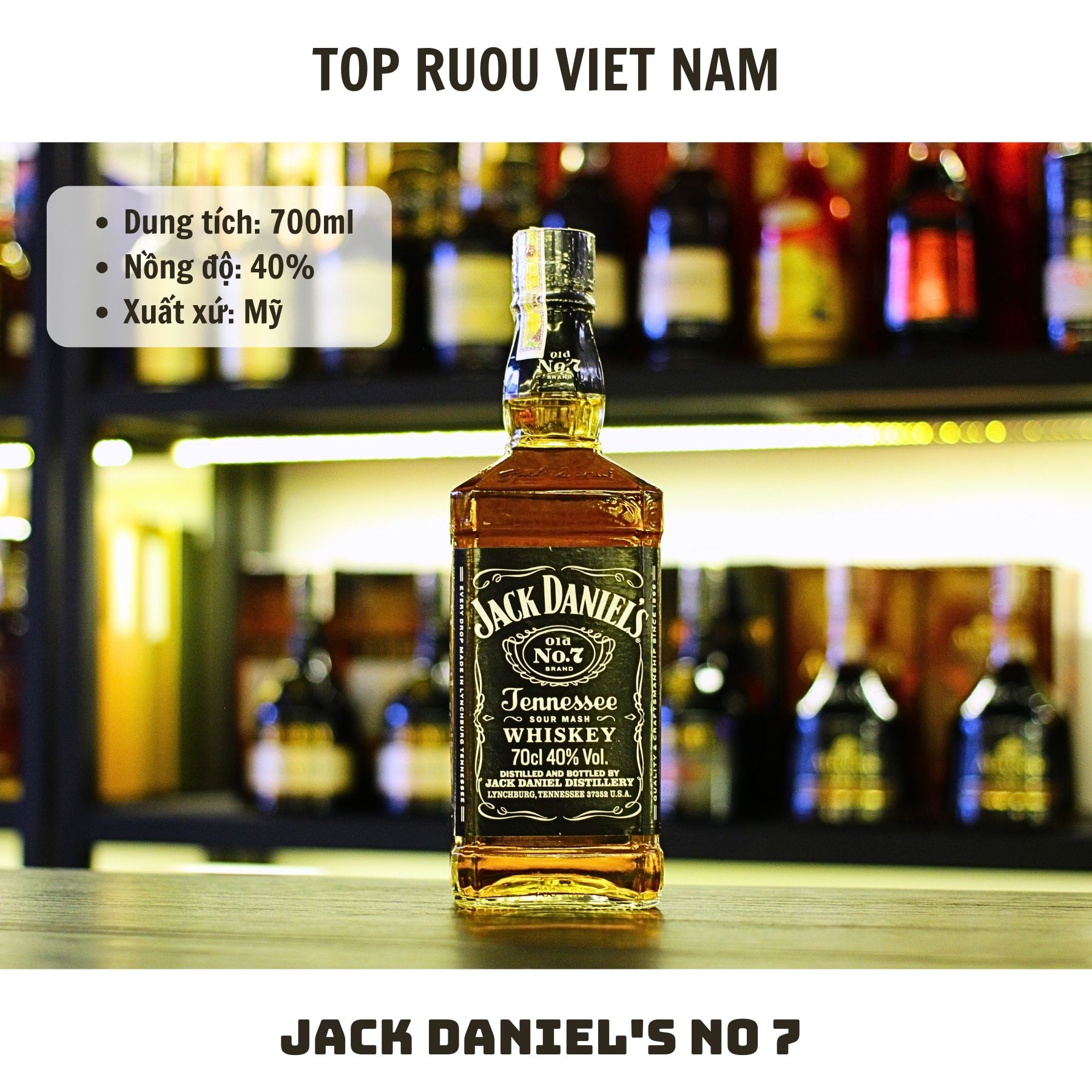 [Top Rượu VN] Rượu Whisky Jack Daniel's No7 Apple - Honey - Fire - Red Dog - Single Barrel - 700ml - 1000ml [Chính Hãng]