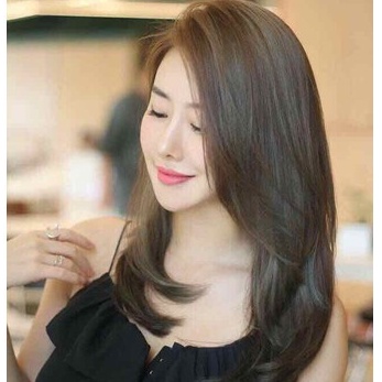 Thuốc nhuộm tóc màu nâu lạnh.