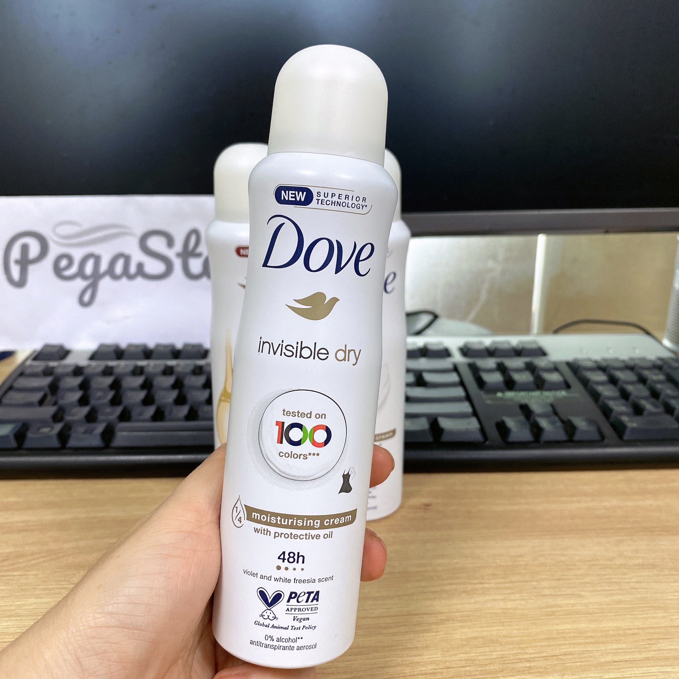 Deodorant spray dove drawer odor all day long 150ml-pegastore