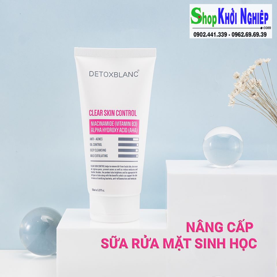 SỬA RỬA MẶT SINH HỌC DETOX BLANC