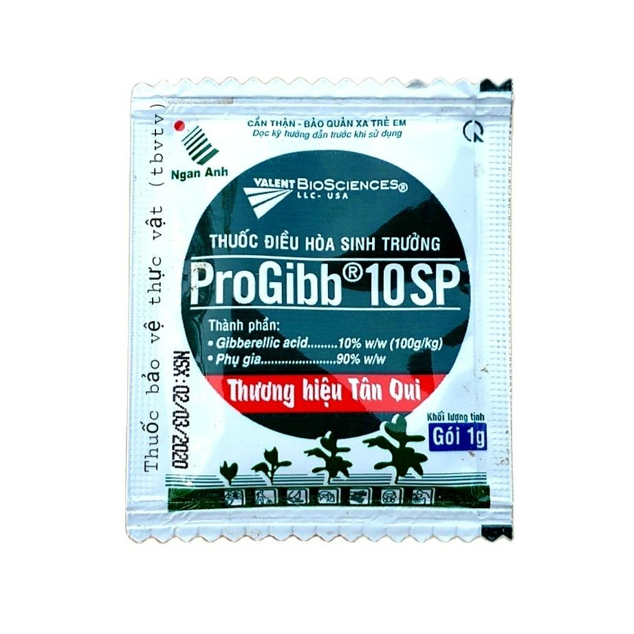 Thuố c điều hoa sinh trưởng ProGibb 10SP cho rau, hoa lan, hoa cúc, hoa lyly..