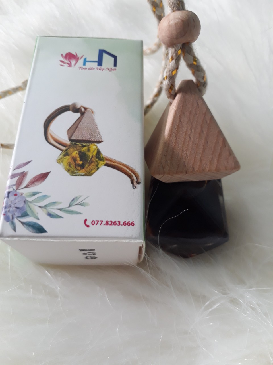 Tinh dầu thơm treo xe hương Cafe Đen