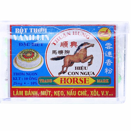 BỘT VANILLA (GÓI 10 ỐNG)