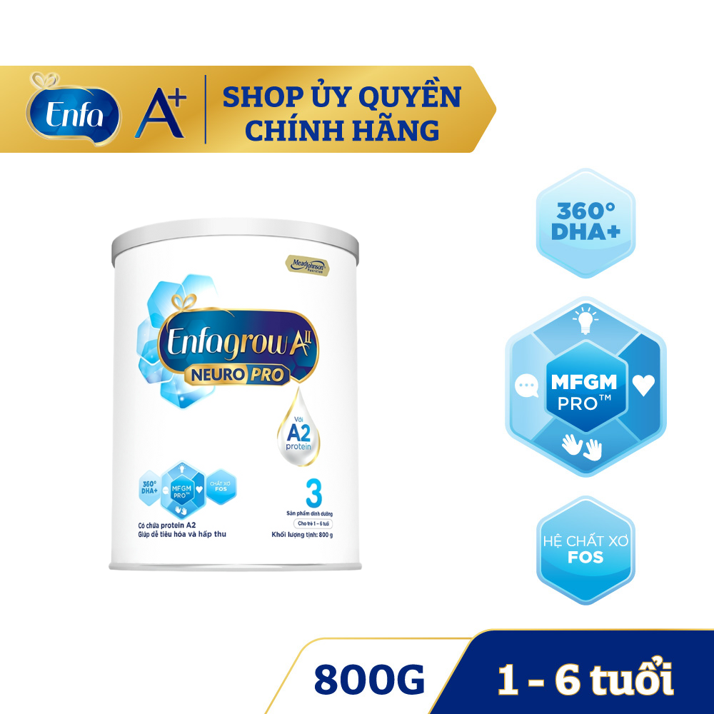 Sữa Enfagrow A2 NeuroPro số 3 (800g)