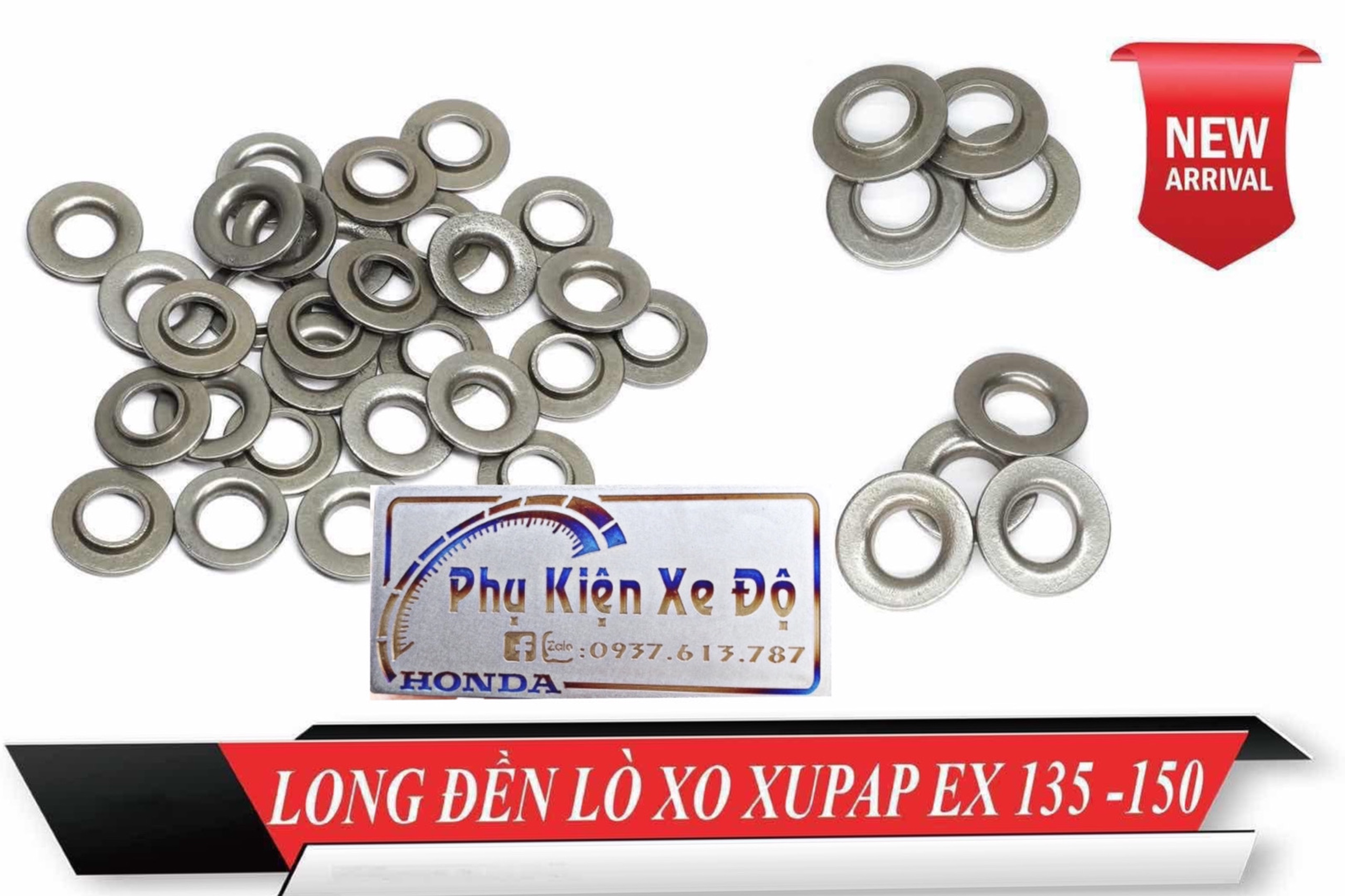 4 long đền lò xo xupap ex 135 150