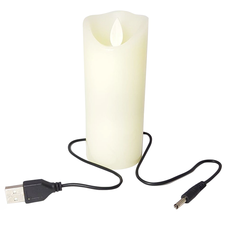Nến điện tử trang trí đèn Led tiết kiệm pin (sử dụng pin sạc tiện lợi)