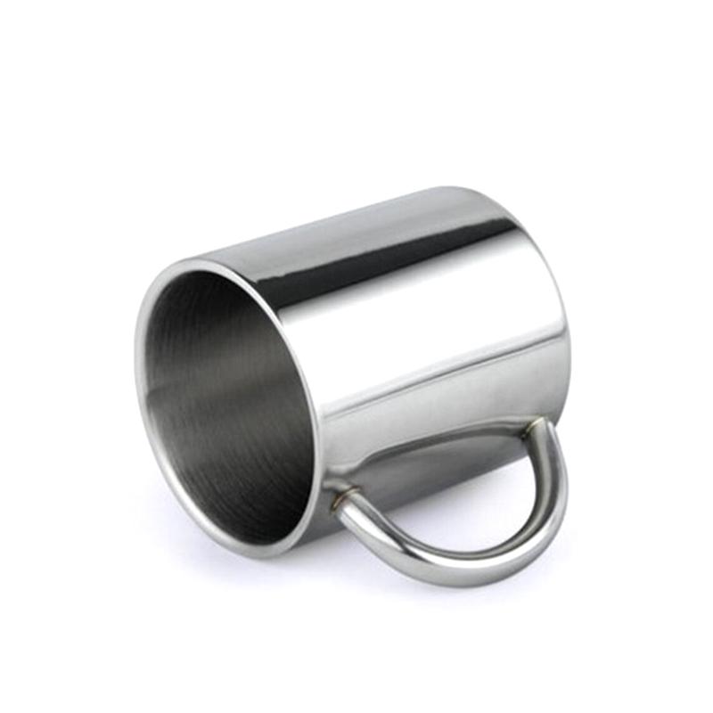 Cốc (ly) bằng inox 304 loại 2 lớp chống nóng 75mm