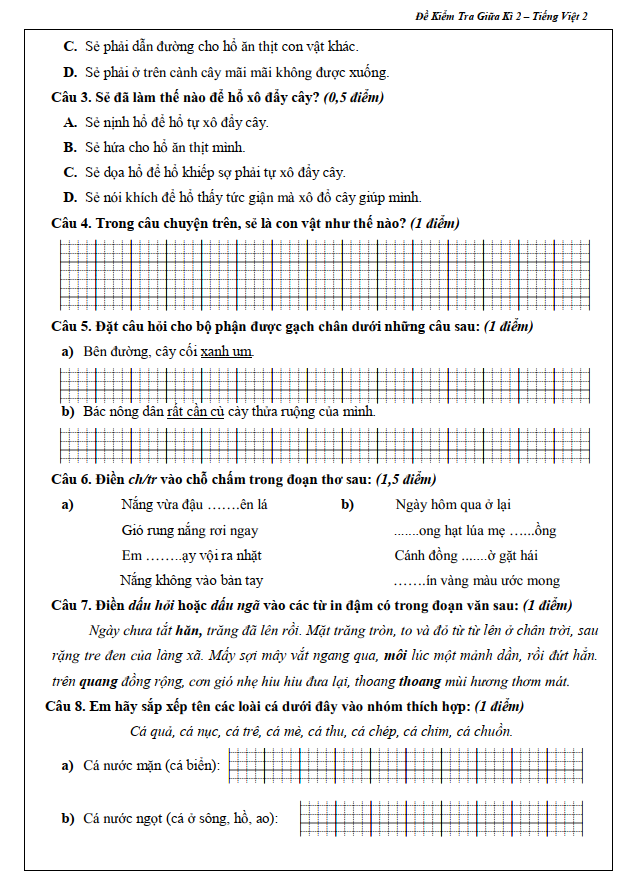 Sách - Combo Đề Kiểm Tra Toán và Tiếng Việt 4 - Học Kì 2 (2 cuốn)