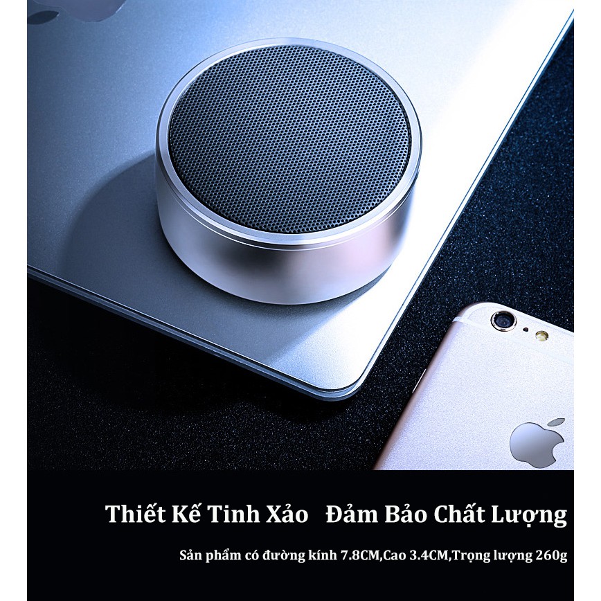 Loa Bluetooth BS01 vỏ thép của Đức loa bluetooth mini loa karaoke loa máy tính loa cầm tay - hàng chính hãng cao cấp 2023