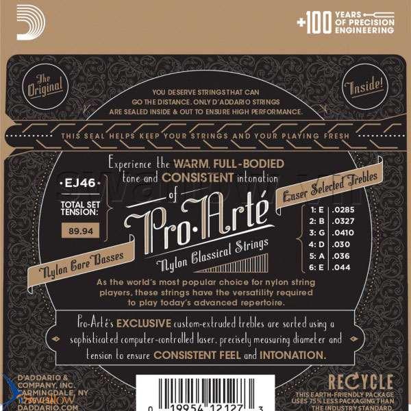 Dây Đàn Guitar Classic D'Addario EJ46