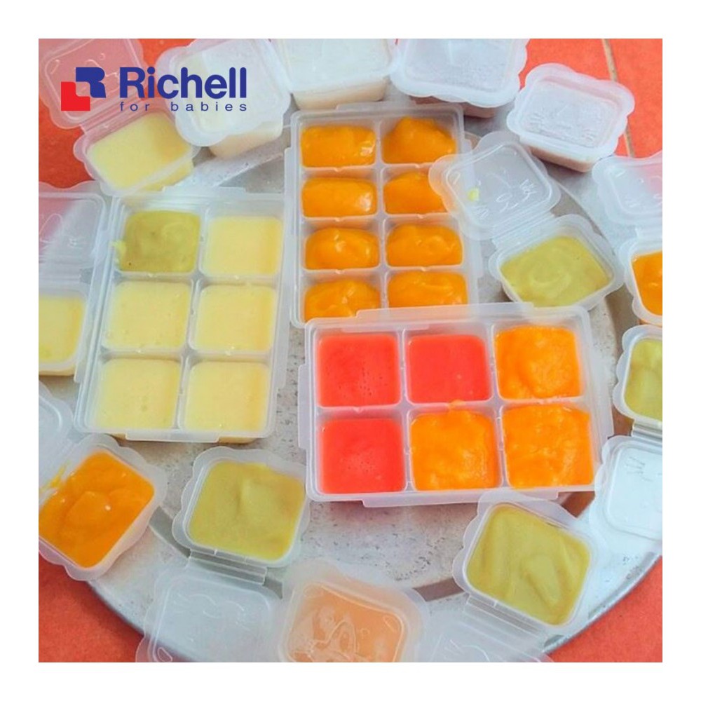 Hộp 02 chiếc khay trữ đông Richell RC49080 50ml (Nhật)