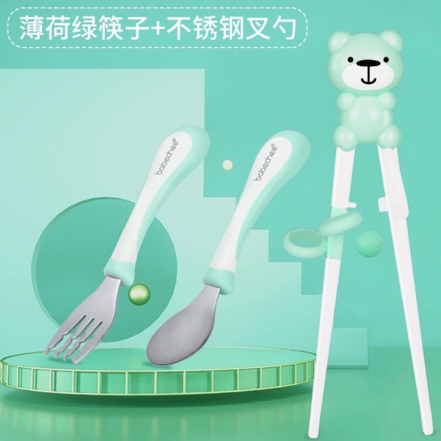 Set thìa nĩa đũa inox Hàn Quốc cao cấp
