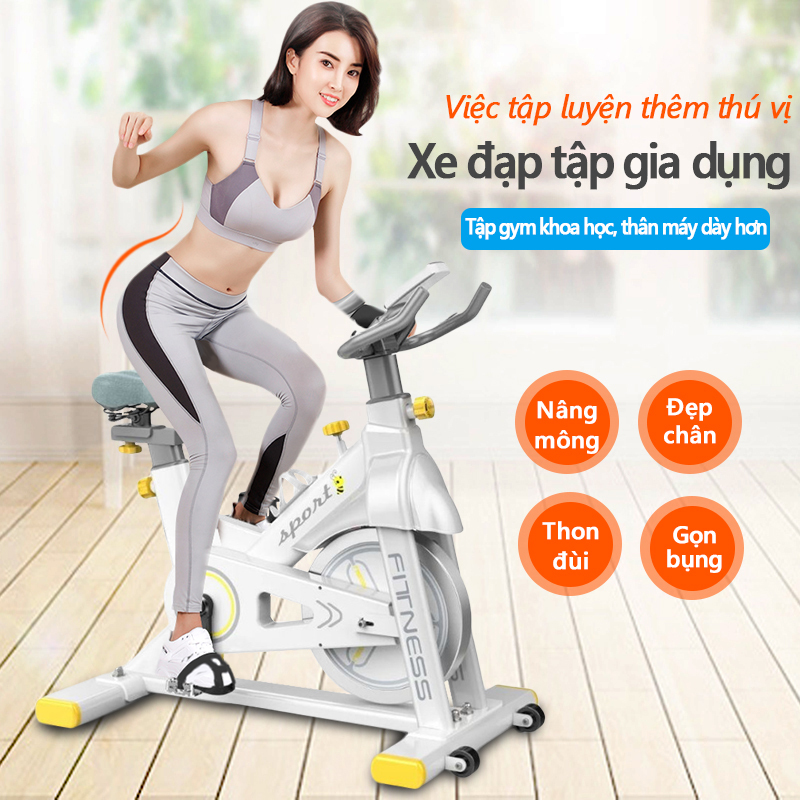 Xe đạp tập đa năng xe đạp tập gym tại nhà đa năng cản lực từ tính chống mài mòn bàn đạp nhôm bánh xe thép dụng cụ tập gym đa năng Tops Market