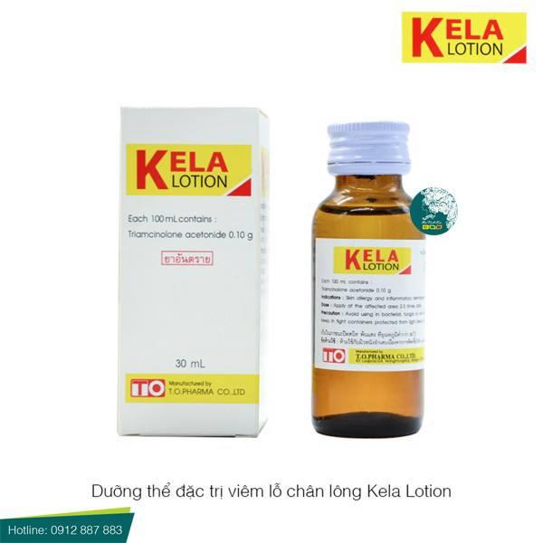 Viêm lỗ chân lông Kela Thái Lan