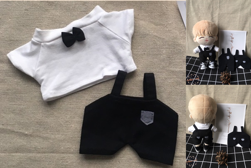Set yếm đen cực ngầu outfit doll 20 kpop