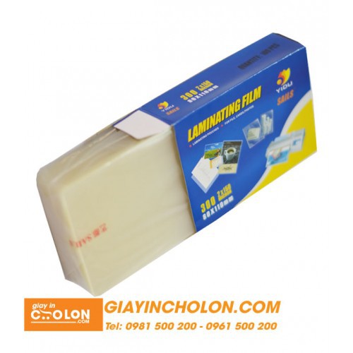 Màng Ép Plastic Khổ A4, A5, A6, CMND, Bằng Lái Xe