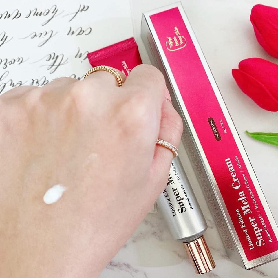 Kem xóa nám dưỡng trắng da super mela cream 50g