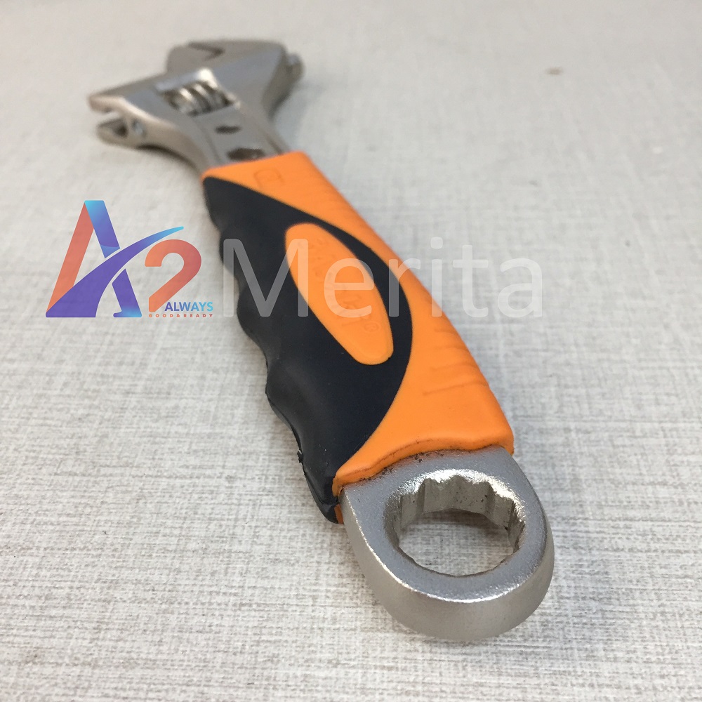 Mỏ lết cao cấp 8inch/200mm Asaki AK-0401