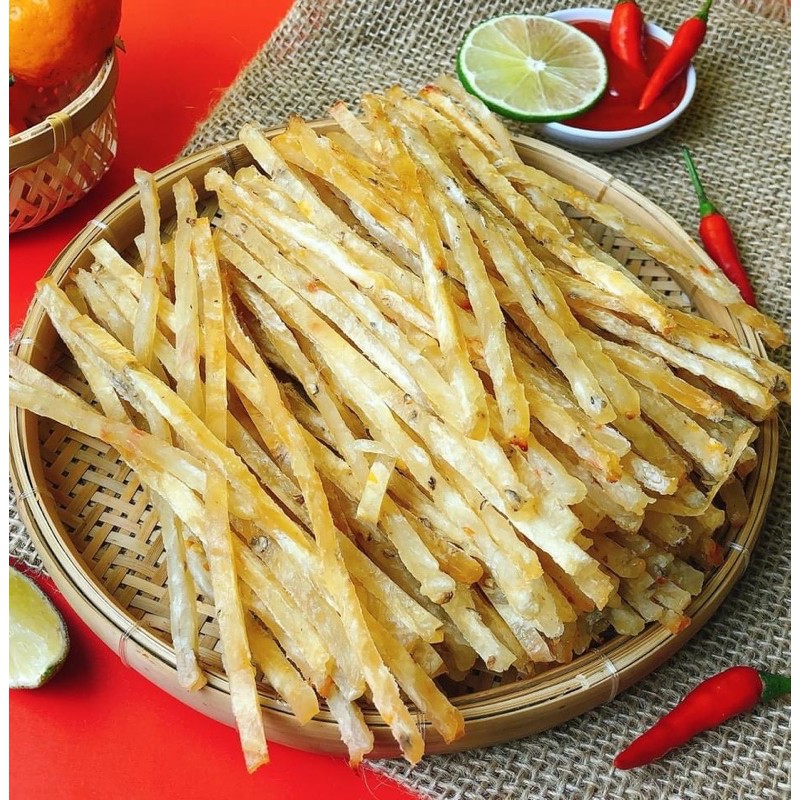 Khô Cá Thiều Que Tẩm Vị Đóng ( Hũ 200gr 300gr )