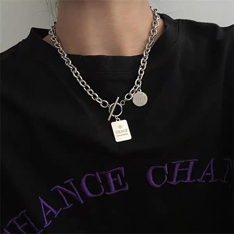 [HCM]Dây chuyền Unisex dây xích cá tính - ACN36