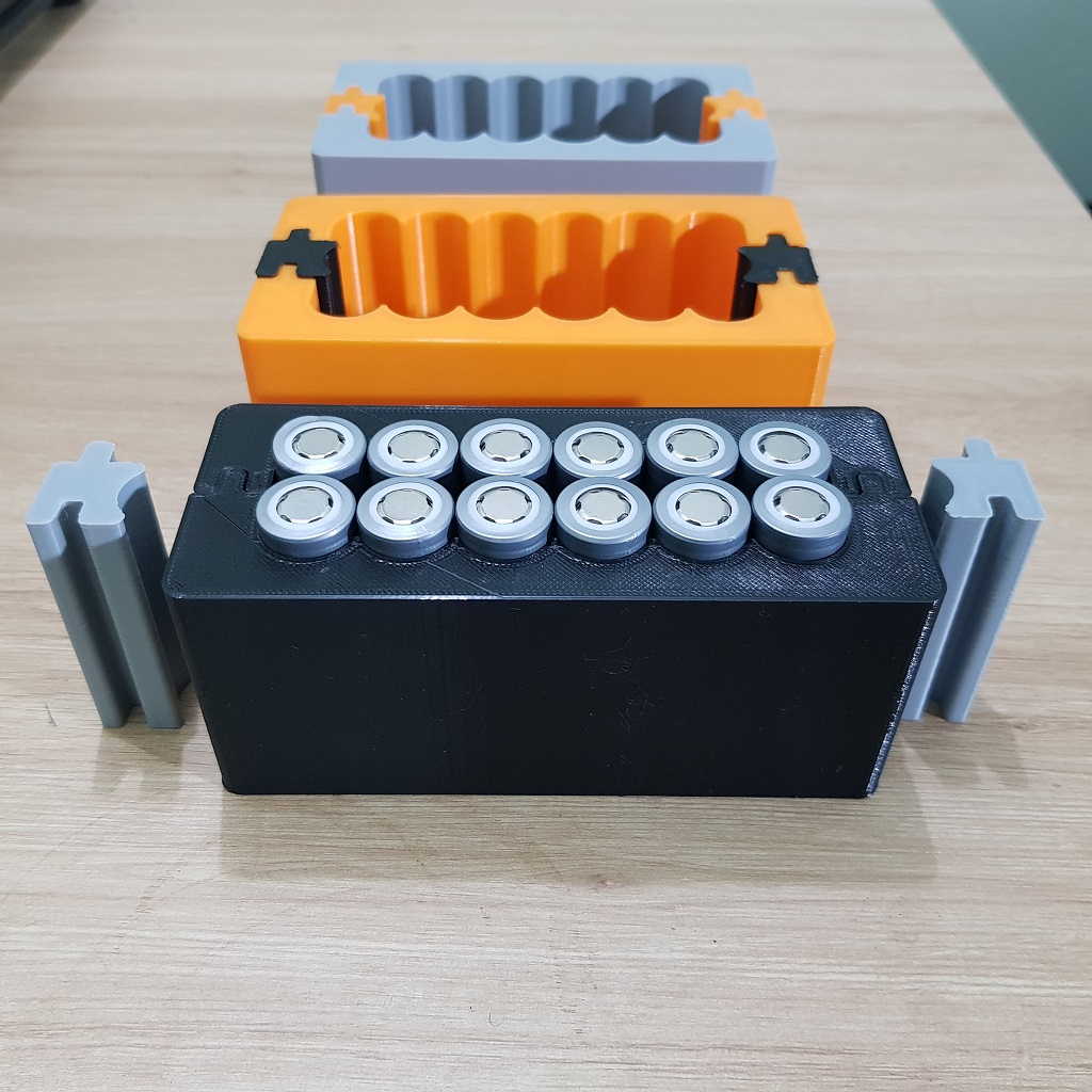 [DIY] Khuôn Hàn Cell Pin 18650, Tháo Lắp Mở Mộng 6 Cell 3 Hàng