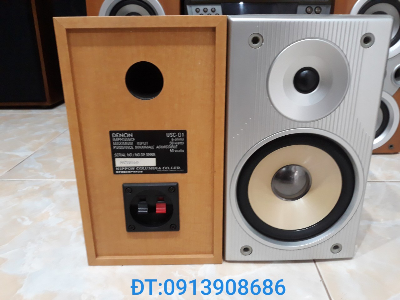 Cặp loa mini Denon USC-G1 (Nhật bãi, nội địa, bãi nhật)