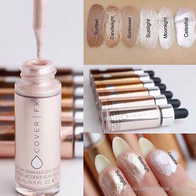 Kem bắt sáng dạng lỏng cover fx custom enhancer drops 15ml - 2595, sản phẩm tốt, chất lượng cao, cam kết như hình