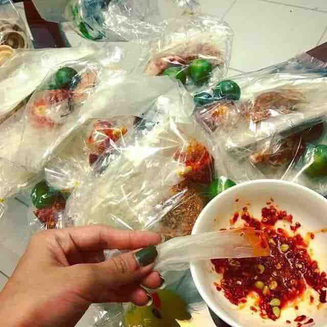 Bánh tráng sa tế tắc siêu cay- combo 7 bịch